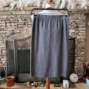 EUC/DIVIDED BY H&M Basic Gray Pencil Stretch Skirt